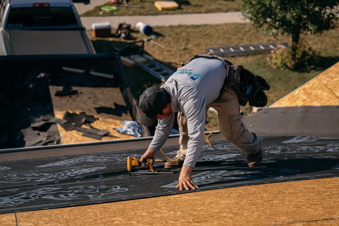 Roofing by Geist Roofing near Ingalls, IN